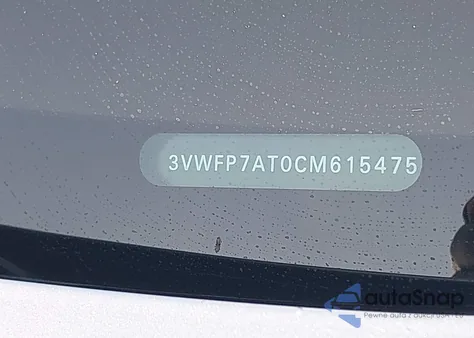 2012 Volkswagen Beetle Entry z USA, uszkodzony, nr VIN 3VWFP7AT0CM615475